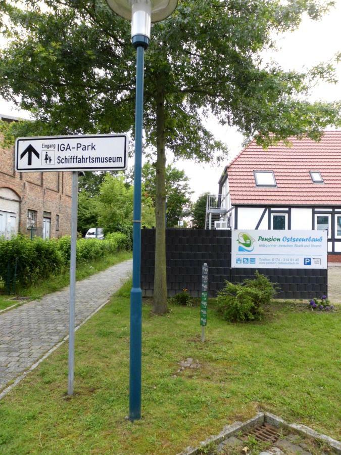 Pension Ostseeurlaub Rostock Eksteriør bilde
